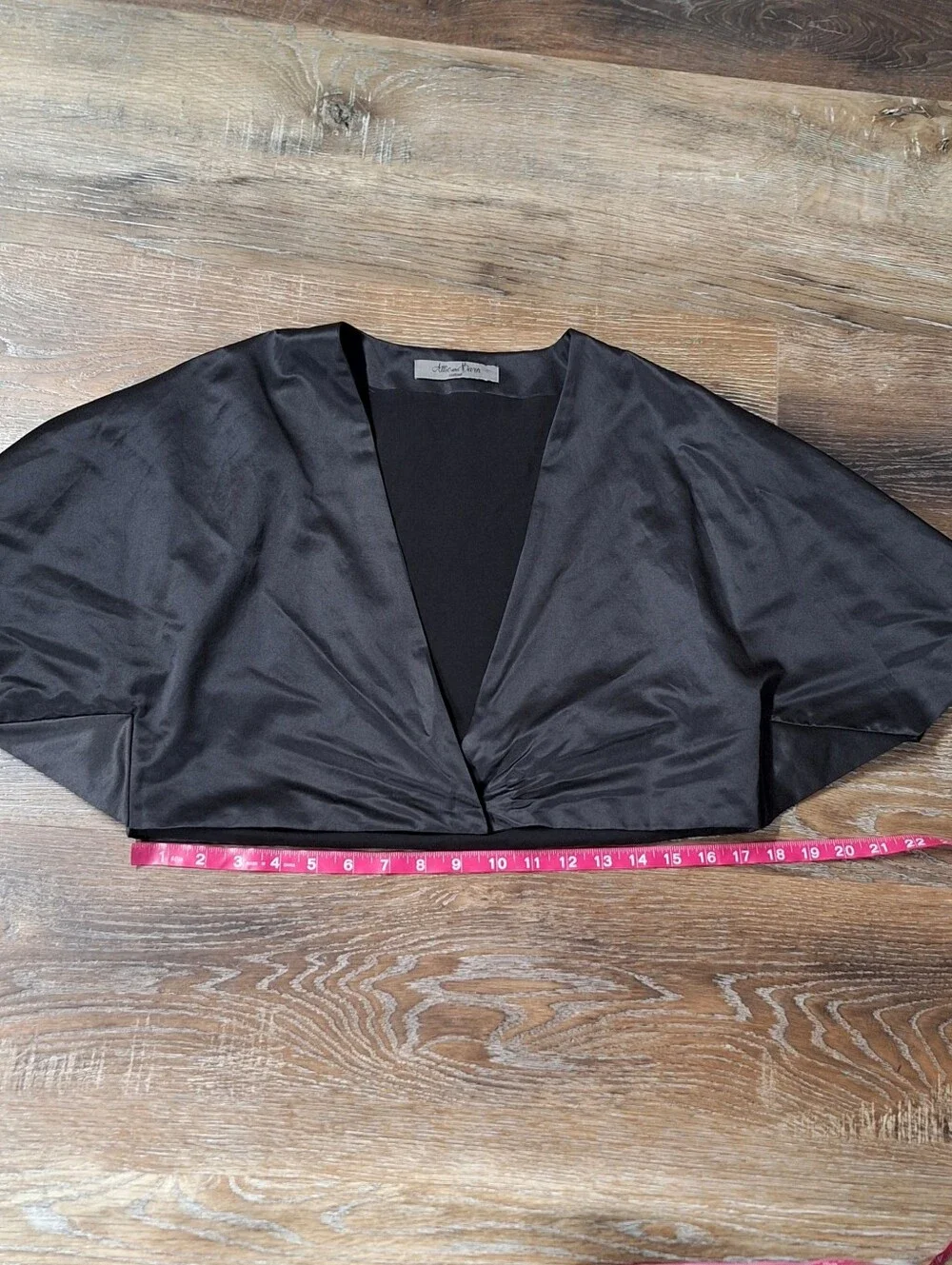 Attic and Barn 2010 Cocktail Seta Silk Blend Cape Bolero, Size 42(10/12 USA)